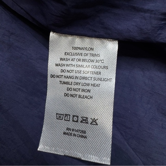 NWT Simply Southern Crop Puffer Jacket Coat. Snow Day Puffer. Navy Blue XS/S - Picture 5 of 10